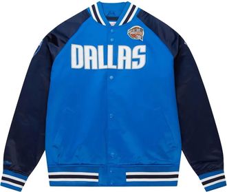 Mitchell & Ness Giacca Hall Of Fame Dallas Mavericks Dirk Nowitzki - Blu