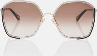 Chloé Chloé Occhiali da sole squadrati Chloé Symbols