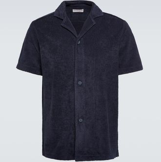 Orlebar Brown Howell terry cotton shirt