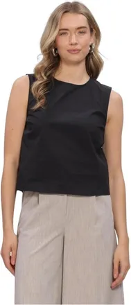 Object Object, Tops, Dames, Zwart, L, Paige Lo S/L Top