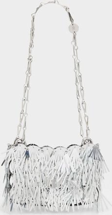 Paco Rabanne Sac A Main Metallic Tasseled Sequin Disc Shoulder Bag