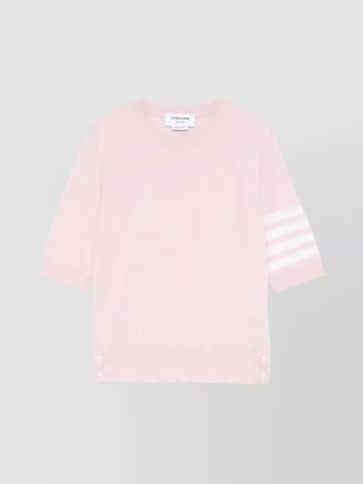 Thom Browne fine-knit wool striped tank top