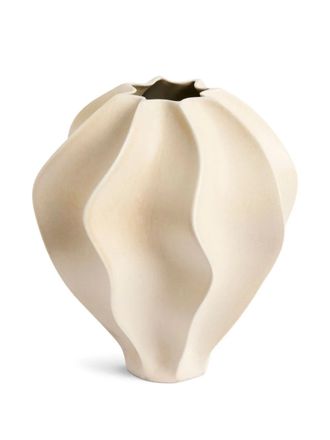 L'OBJET medium Douro vase (27cm x 31cm) - unisex - Porcelain - OS - Neutrals