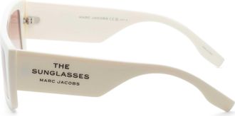 Marc Jacobs MARC775SSZJ53 Gradient Lens Sunglasses - Beige
