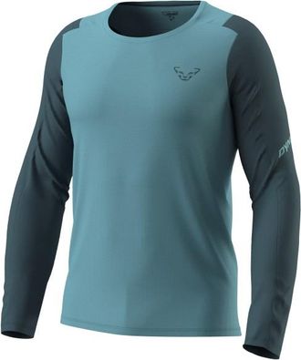 Dynafit Transalper L/S Tee Laufshirt f&uuml;r Herren | t&uuml;rkis/blau