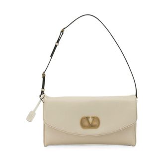 Valentino Garavani Dames, Tassen, Wit, Maat: ONE Size Leer