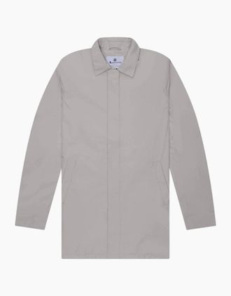 Aquascutum Mens Aquascutum Active Packable Trench Antarctica Grey Jacket - Size: 42/Regular