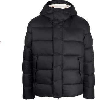 Save The Duck Mens Hemer Puffer Jacket, Black