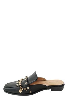 Belle & Bloom How It Feels Charm Loafer Mule in Black at Nordstrom, Size 8