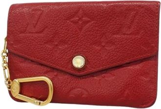 Louis Vuitton Portamonete Pre-owned - - Pre-owned - Donna - Rosso - ONE SIZE