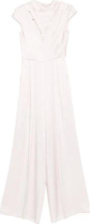 Max Mara Jumpsuits, female, Pink, S, Envers satin jumpsuit