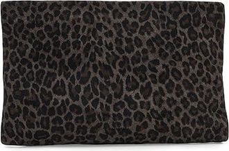 AllSaints Bettina Leppo Clutch Womens Handbags Leppo Brown, Leather