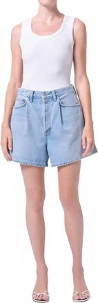 A Gold E Rhoda High-Rise Waist Short In Raft