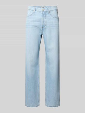 Marc O'Polo Denim Wide & Loose Fit Jeans aus reiner Baumwolle in Hellblau, Gr&ouml;&szlig;e 30/32