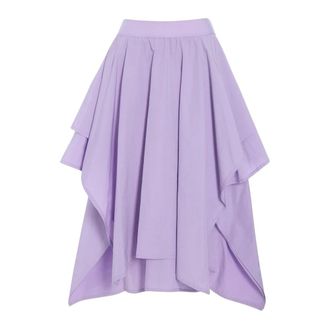 Bitte Kai Rand Midi Skirts, female, Purple, Size: XL Tiered Midi Skirt