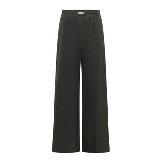 Msgm Mujer, Pantalones, Negro, Talla: XS