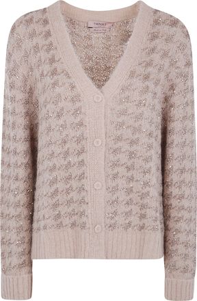 Twin-Set V-Neck Cardigan