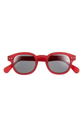 Izipizi Round Sunglasses in Red at Nordstrom Rack