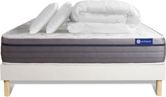 Actisom Pack Colch&oacute;n Blanco L&aacute;tex Y Espuma Viscoel&aacute;stica 160 X 200