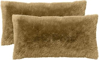 vidaXL Coj&iacute;n Con Almohada Heerlen 12 Uds. Gris Claro Fleece Pv Vidaxl