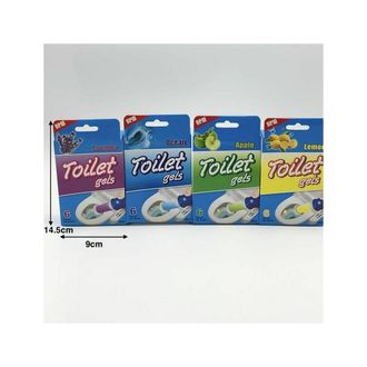 Trade Shop Trade Shop - Set 12 Pz Bagno Wc Deodorante Profumo Gel Con Applicatore Toilette