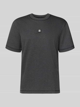 HUGO BOSS Regular Fit T-Shirt mit Baumwoll-Anteil Modell DILANSO in Mittelgrau, Gr&ouml;&szlig;e XXL