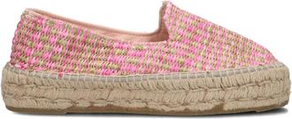Maneb&igrave; Kleurrijke Gevlochten Espadrilles - Dames - Espadrilles - Veelkleurig - 38 EU - Schoenen