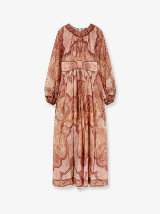 Zimmermann Vestito lungo Wanderlust in misto cotone e seta - ZIMMERMANN - gender_Woman