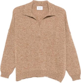 Be You collared sweater - Brown