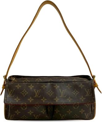 Louis Vuitton Pre-owned Shoulder Bags, female, Brown, Size: ONE SIZE Pre-owned Printed Shoulder Bag