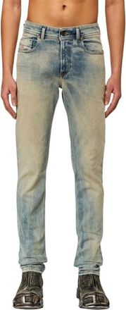 Diesel 5-Pocket Jeans voor Mannen Sleenker - Heren - Slim Fit Jeans - Blauw - W38 - Katoen - Jeans