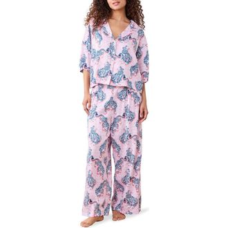 Printfresh Wildest Dreams Pajamas in Blush/Bashful at Nordstrom, Size X-Small