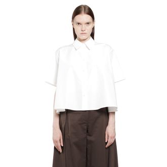 Loewe Short Sleeve Trapeze Shirt in Cotton