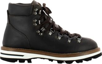 Monpiz Cortina Pedula - Dames - Wandelschoenen - Bruin - 36 EU - Leer - Fitness