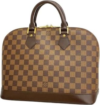 Louis Vuitton Pre-owned Handbags, female, Brown, Size: ONE SIZE Pre-owned Alma PM Handbag