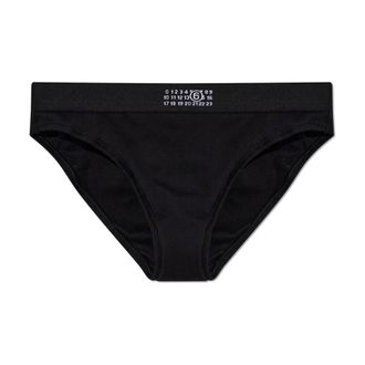 Maison Margiela Donna, Mutande, Nero, M, new