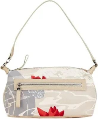 Ferragamo Tweedehands leren handtassen - Dames - Vintage Handtas - Wit - ONE Size - Leer - Vintage
