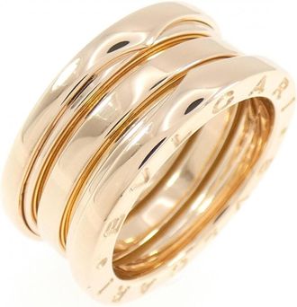 Bulgari Pink Gold Pink Gold (18K) Band Ring (Pre-Owned)