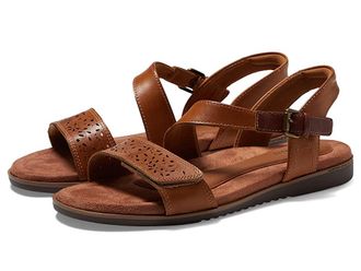 Cobb Hill Zion Two-Piece Womens Shoes Amber Leather : 12 B - Medium