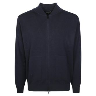 FILIPPO DE LAURENTIIS Bomber Zip ML Memoris F16 - - Jackets - Uomo - Blu - XL