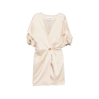 Raquel Diniz Mujer, Vestidos, Beige, Talla: S