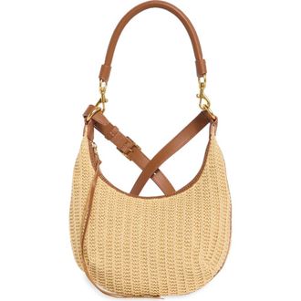 Rebecca Minkoff Darren Crescent Crossbody Bag in Natural at Nordstrom Rack