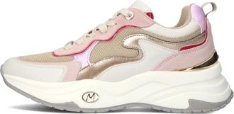 Mexx Schoenen, Dames, Veelkleurig, 39 EU, Su&egrave;de, Kleurrijke lage sneakers voor dames