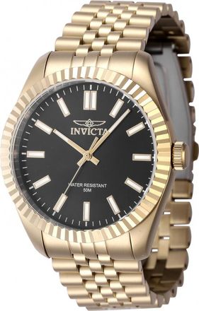Invicta Specialty Quartz Black Dial Mens Watch 47488
