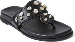 Jack Rogers Jacks Jewel Sport Flip Flop in Black at Nordstrom Rack, Size 9.5