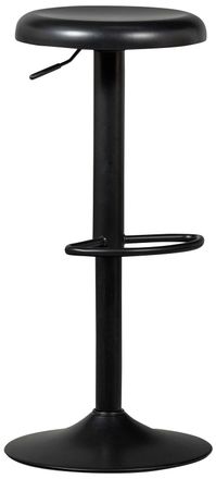 De Eekhoorn Höhenverstellbarer Design Barhocker Isaac Schwarz