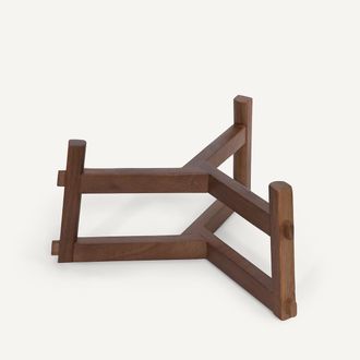 AM.PM Notenhouten standaard voor plantenbak Florian, H23 en H33 cm, GRAYSON