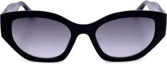 Guess Smoke Gradient Cat Eye Ladies Sunglasses GF6164 01B 54
