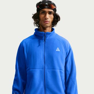 Nike Mens Nike ACG Wolf Tree Full-Zip Jacket in Blue | IF0964-405