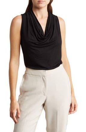 Renee C Sleeveless Cowl Neck Top in Black at Nordstrom Rack, Size X-Small